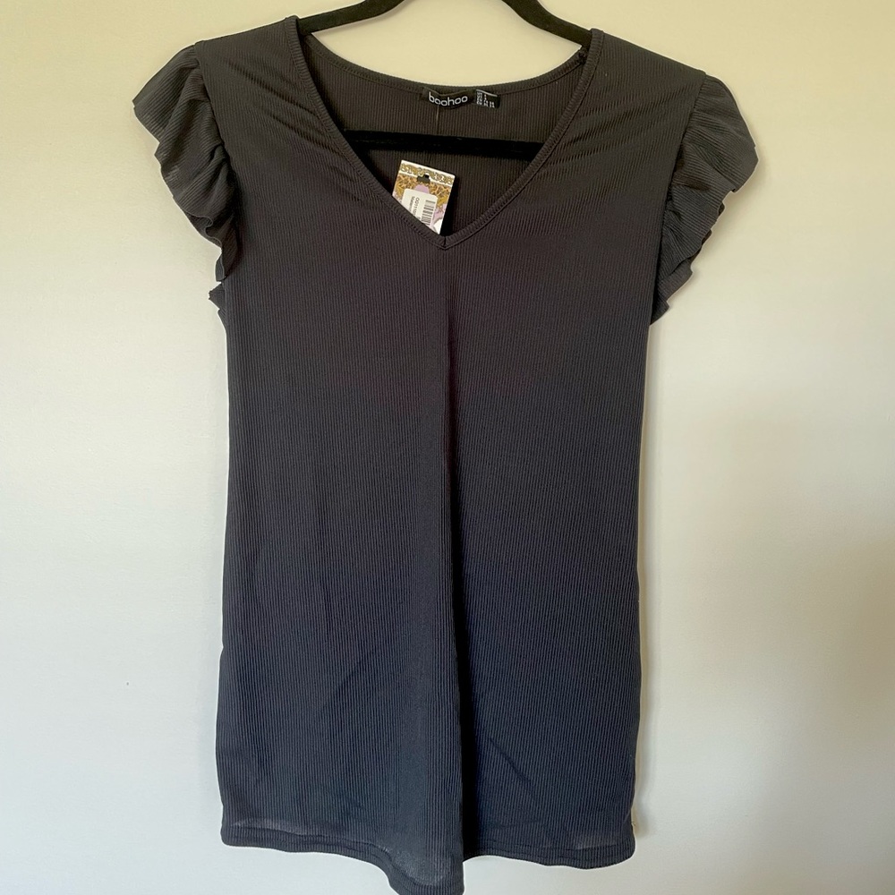 Maternity Frill Rib Tank Top